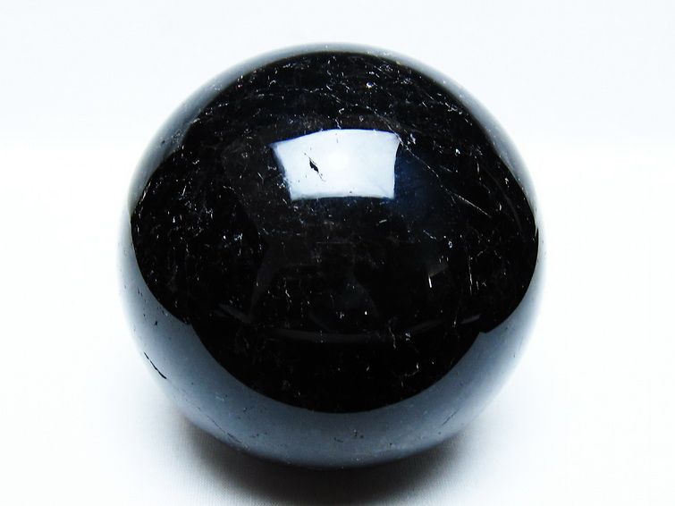 1.5Kg モリオン 丸玉 105mm 黒水晶 丸玉 モリオン スフィア 一点物 151-8595