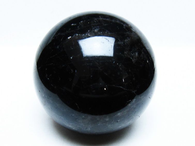 1.6Kg モリオン 丸玉 105mm 黒水晶 丸玉 モリオン スフィア 一点物 151-8597
