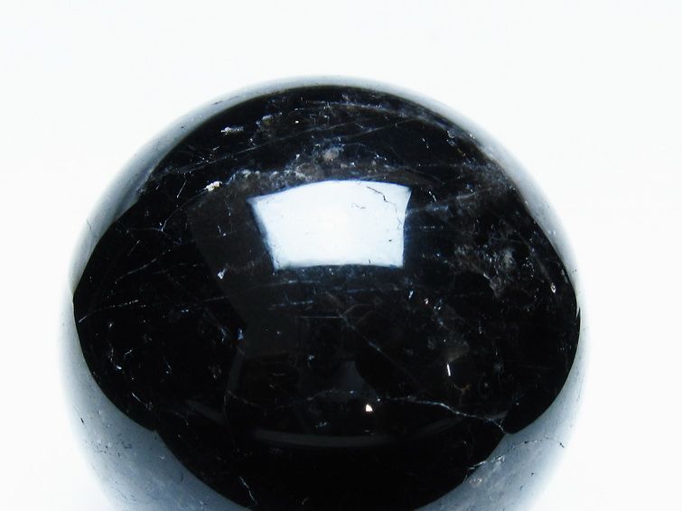 1.6Kg モリオン 丸玉 105mm 黒水晶 丸玉 モリオン スフィア 一点物 151-8597