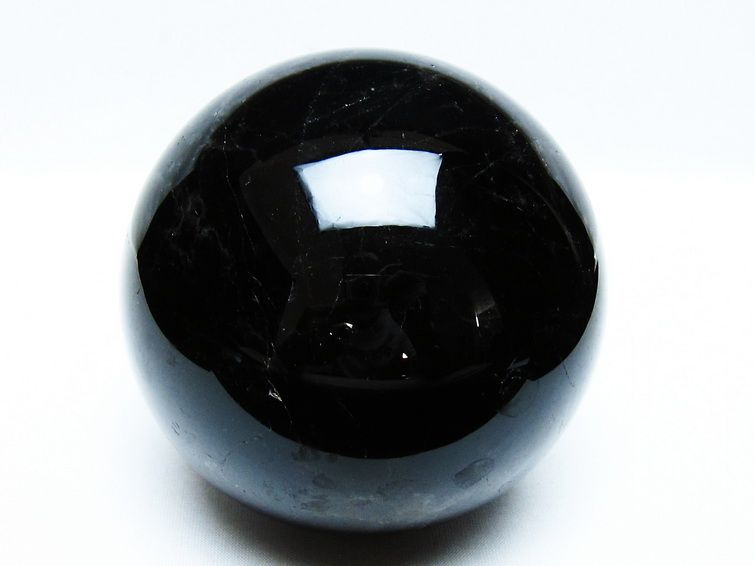 1.5Kg モリオン 丸玉 105mm 黒水晶 丸玉 モリオン スフィア 一点物 151-8598