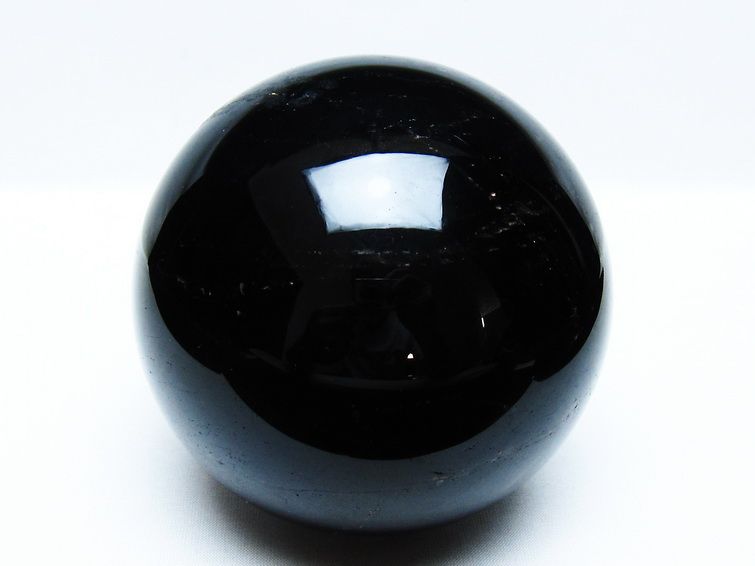 1.5Kg モリオン 丸玉 105mm 黒水晶 丸玉 モリオン スフィア 一点物 151-8599