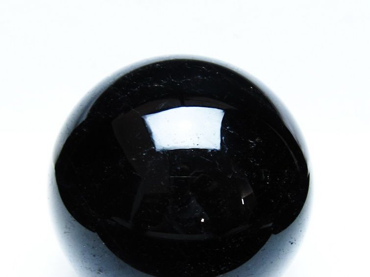 1.7Kg モリオン 丸玉 110mm 黒水晶 丸玉 モリオン スフィア 一点物 151-8600