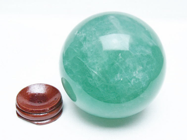 フローライト 丸玉 75mm フローライト スフィア 蛍石 一点物 151-8650