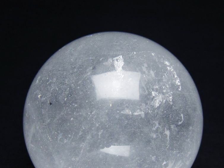 水晶 丸玉 55mm スフィア 置物 水晶玉 一点物 151-8841