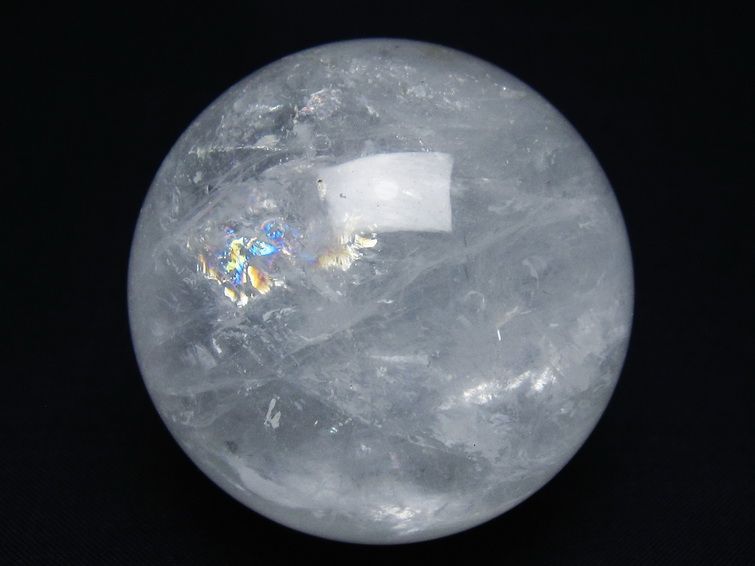 水晶 丸玉 56mm スフィア 置物 水晶玉 一点物 151-8842 [sold out]