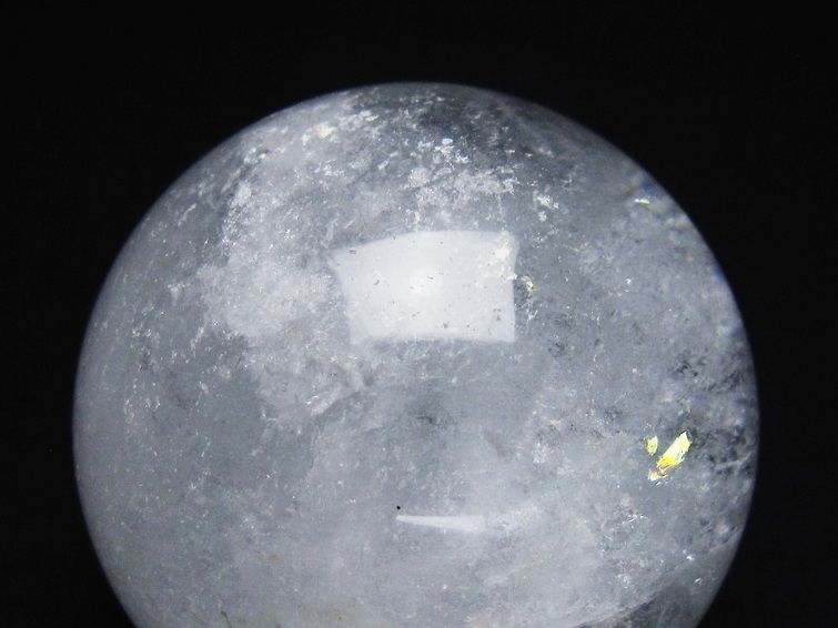 水晶 丸玉 61mm スフィア 置物 水晶玉 一点物 151-8849