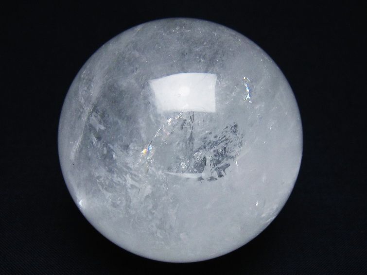 水晶 丸玉 61mm スフィア 置物 水晶玉 一点物 151-8851 [sold out]