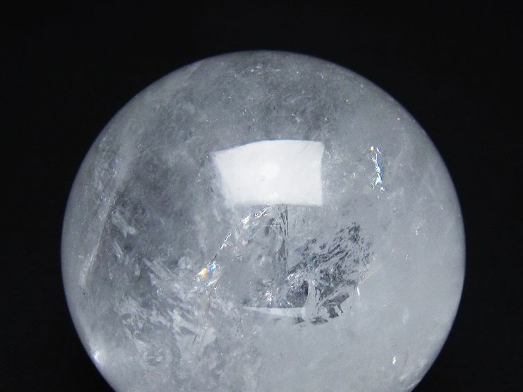水晶 丸玉 61mm スフィア 置物 水晶玉 一点物 151-8851 [sold out]