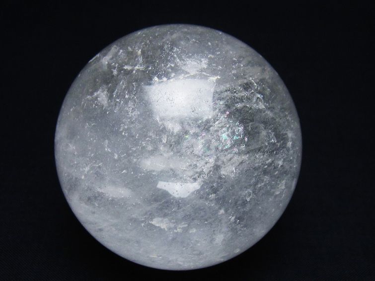 水晶 丸玉 65mm スフィア 置物 水晶玉 一点物 151-8854