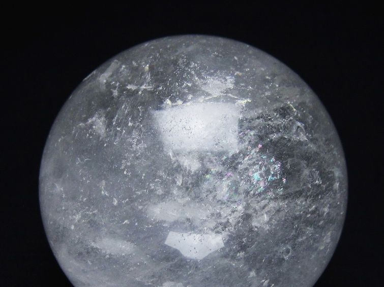 水晶 丸玉 65mm スフィア 置物 水晶玉 一点物 151-8854