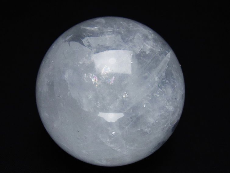 水晶 丸玉 65mm スフィア 置物 水晶玉 一点物 151-8855