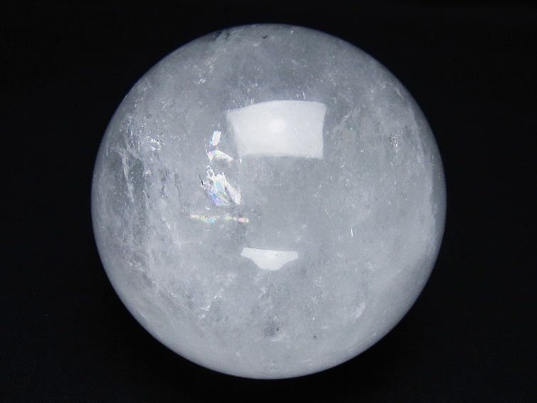 水晶 丸玉 73mm スフィア 置物 水晶玉 一点物 151-8859