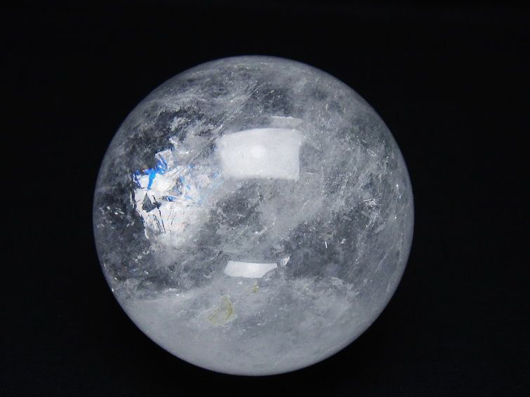 水晶 丸玉 72mm スフィア 置物 水晶玉 一点物 151-8863