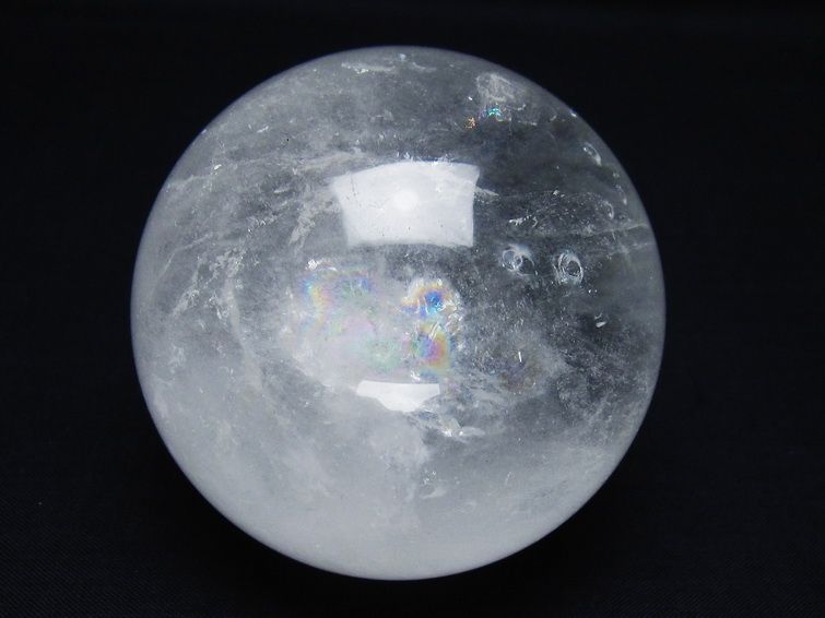 水晶 丸玉 71mm スフィア 置物 水晶玉 一点物 151-8865 【sold out】