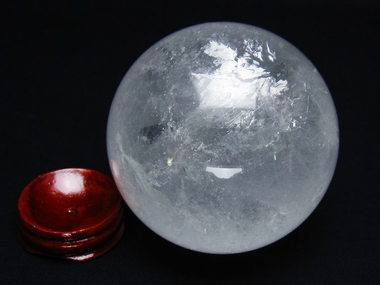 水晶 丸玉 70mm スフィア 置物 水晶玉 一点物 151-8867 【sold out】