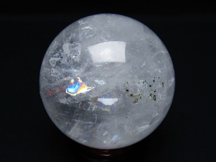 水晶 丸玉 69mm スフィア 置物 水晶玉 一点物 151-8868