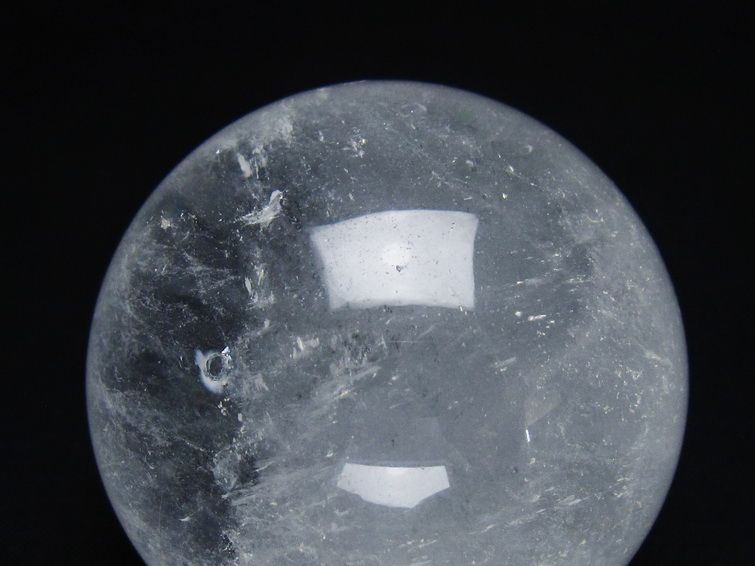 水晶 丸玉 65mm スフィア 置物 水晶玉 一点物 151-8870