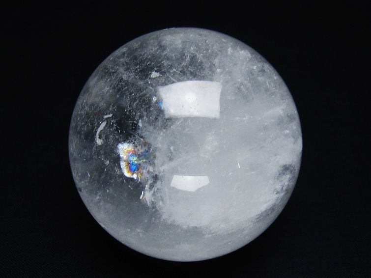 水晶 丸玉 59mm スフィア 置物 水晶玉 一点物 151-8880
