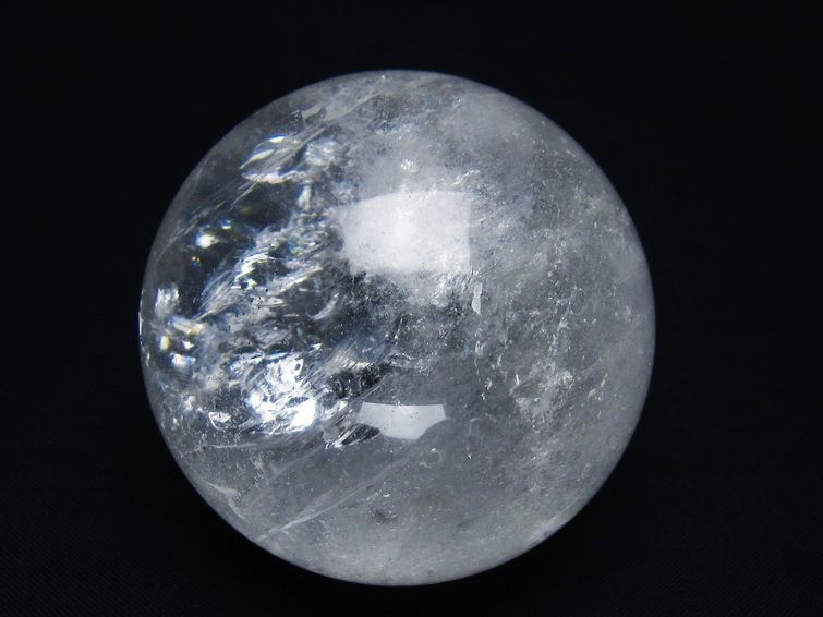 水晶 丸玉 58mm スフィア 置物 水晶玉 一点物 151-8881 【sold out】