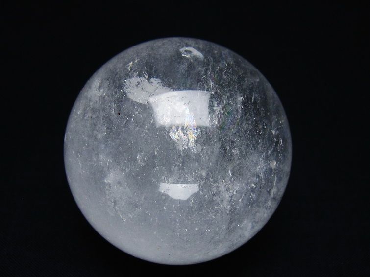 水晶 丸玉 55mm スフィア 置物 水晶玉 一点物 151-8884 【sold out】
