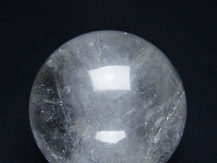 水晶 丸玉 54mm スフィア 置物 水晶玉 一点物 151-8886 【sold out】