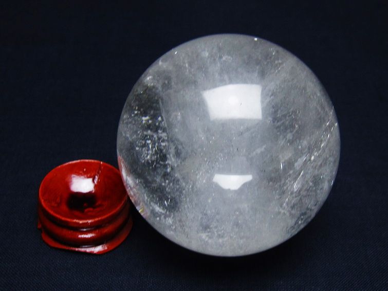 水晶 丸玉 54mm スフィア 置物 水晶玉 一点物 151-8886 【sold out】