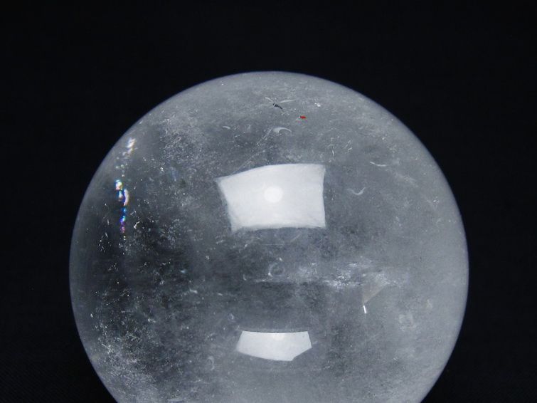 水晶 丸玉 58mm スフィア 置物 水晶玉 一点物 151-8891