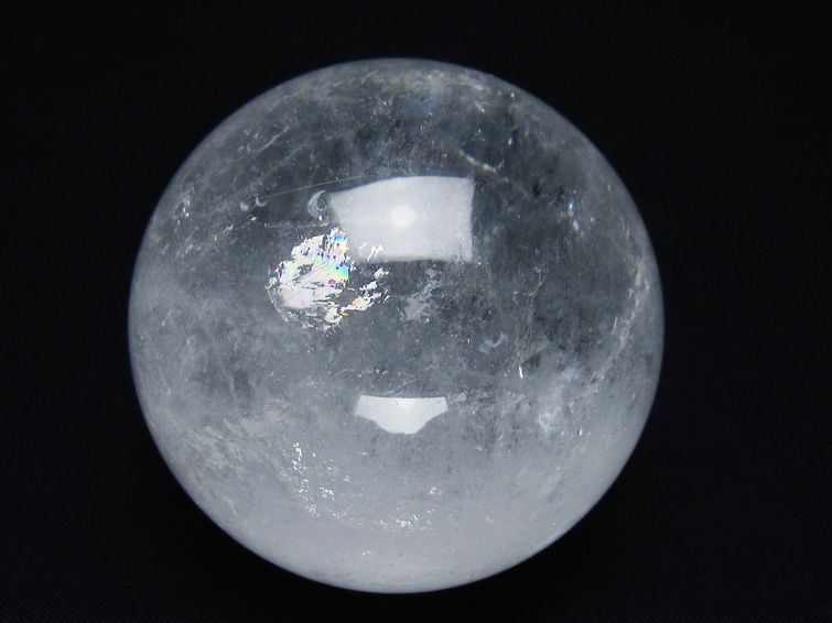 水晶 丸玉 59mm スフィア 置物 水晶玉 一点物 151-8895