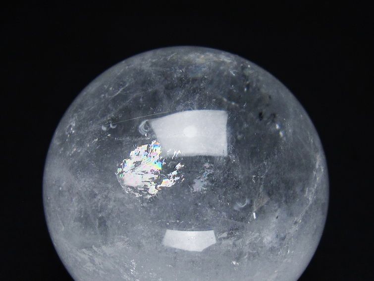水晶 丸玉 59mm スフィア 置物 水晶玉 一点物 151-8895