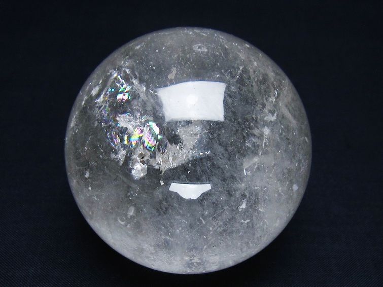 水晶 丸玉 63mm スフィア 置物 水晶玉 一点物 151-8900 【sold out】