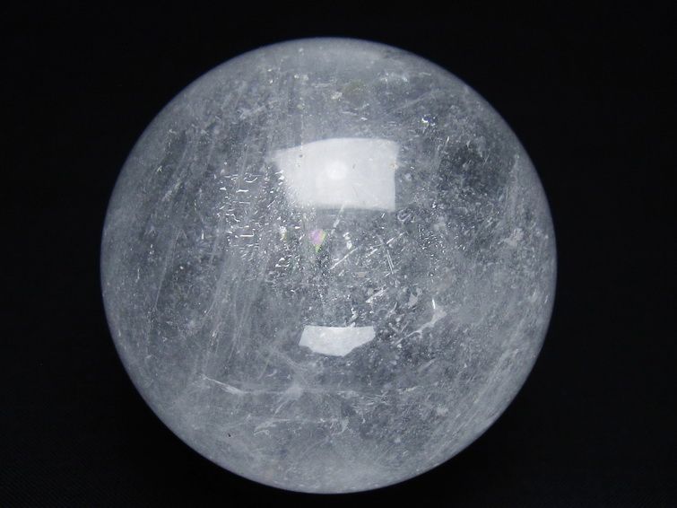 水晶 丸玉 65mm スフィア 置物 水晶玉 一点物 151-8901