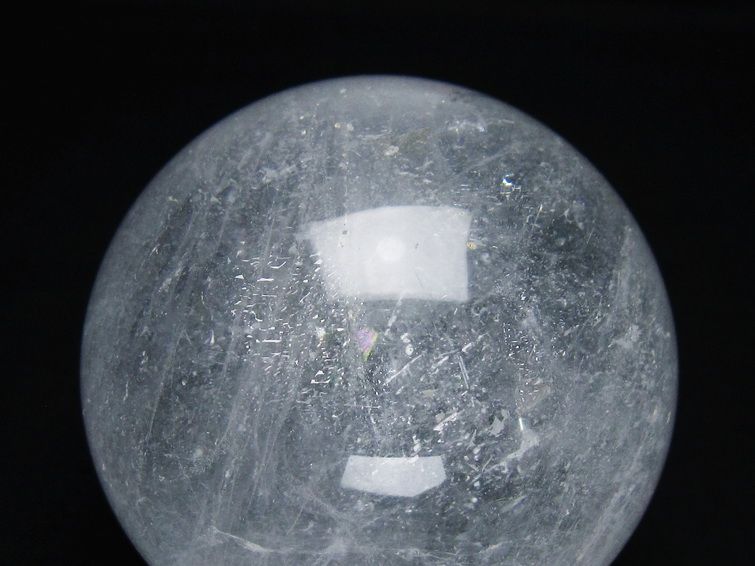 水晶 丸玉 65mm スフィア 置物 水晶玉 一点物 151-8901