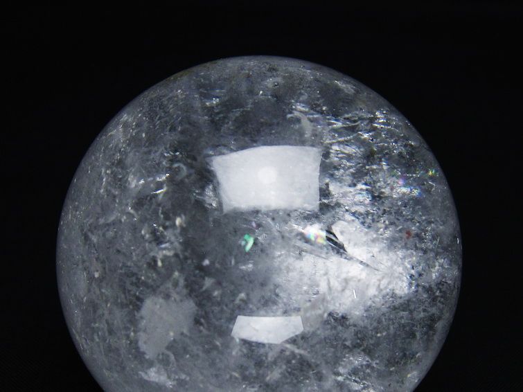水晶 丸玉 66mm スフィア 置物 水晶玉 一点物 151-8902