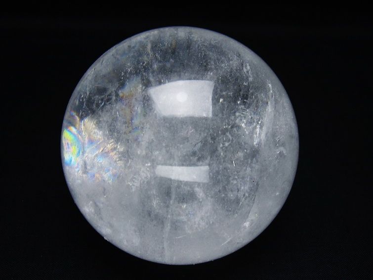 水晶 丸玉 73mm スフィア 置物 水晶玉 一点物 151-8904