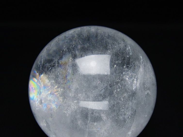 水晶 丸玉 73mm スフィア 置物 水晶玉 一点物 151-8904
