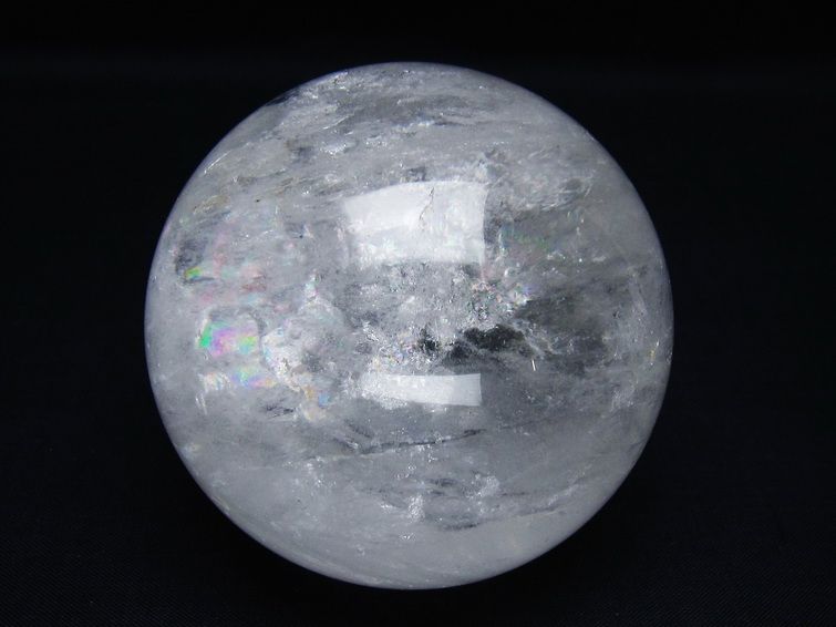 水晶 丸玉 73mm スフィア 置物 水晶玉 一点物 151-8905 【sold out】