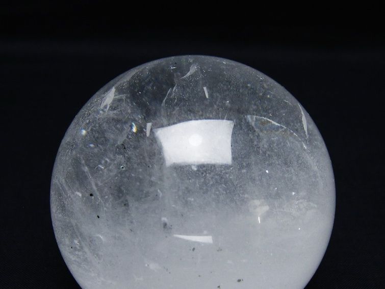 水晶 丸玉 69mm スフィア 置物 水晶玉 一点物 151-8919