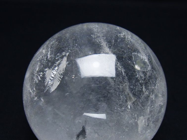 水晶 丸玉 65mm スフィア 置物 水晶玉 一点物 151-8923