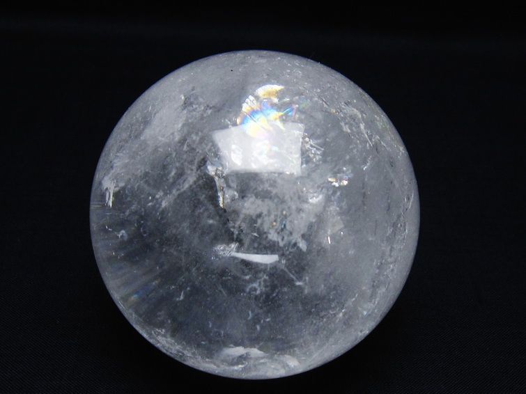 水晶 丸玉 69mm スフィア 置物 水晶玉 一点物 151-8925