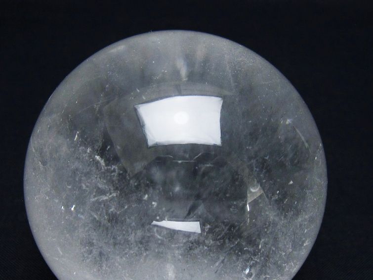 水晶 丸玉 64mm スフィア 置物 水晶玉 一点物 151-8934