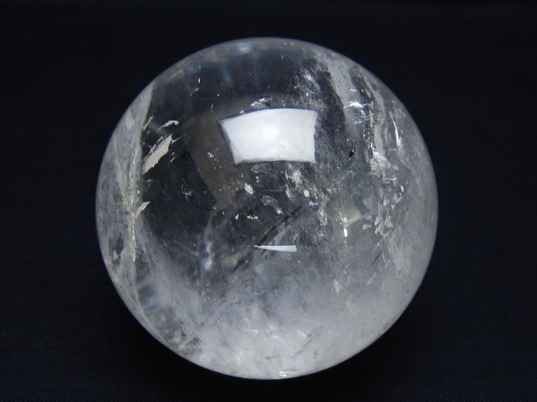 水晶 丸玉 62mm スフィア 置物 水晶玉 一点物 151-8936