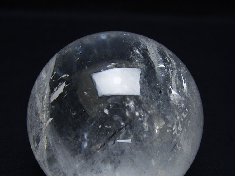水晶 丸玉 62mm スフィア 置物 水晶玉 一点物 151-8936
