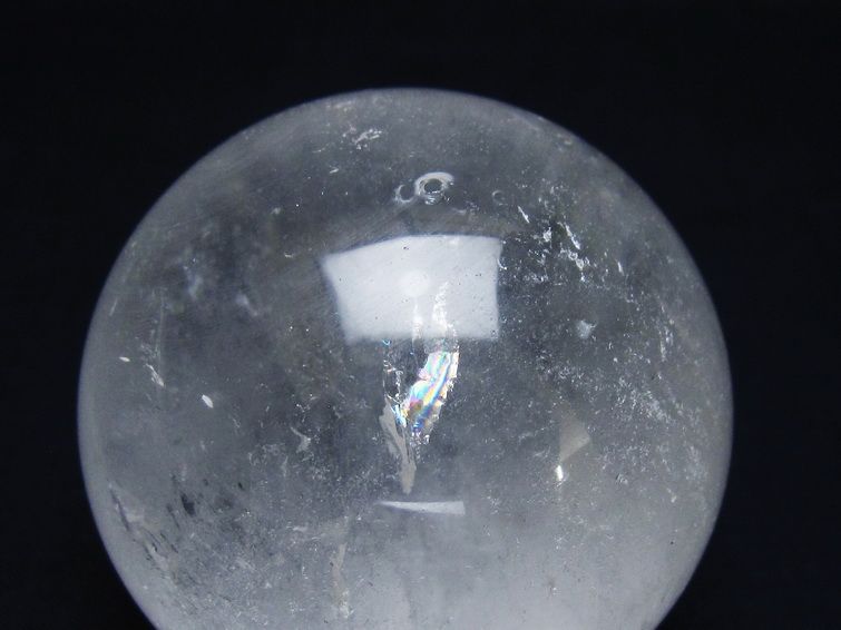 水晶 丸玉 60mm スフィア 置物 水晶玉 一点物 151-8940