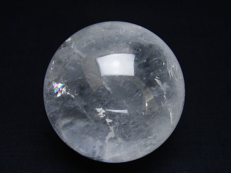水晶 丸玉 56mm スフィア 置物 水晶玉 一点物 151-8949