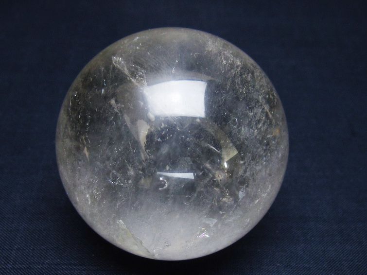 水晶 丸玉 54mm スフィア 置物 水晶玉 一点物 151-8950