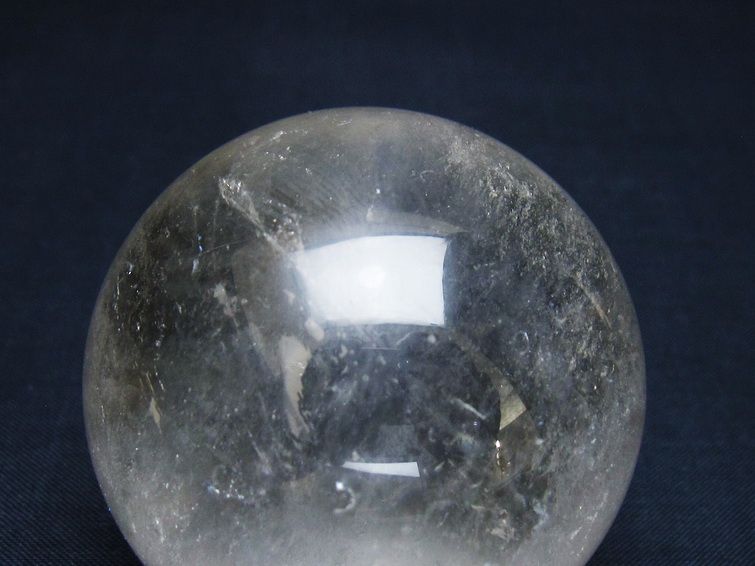 水晶 丸玉 54mm スフィア 置物 水晶玉 一点物 151-8950