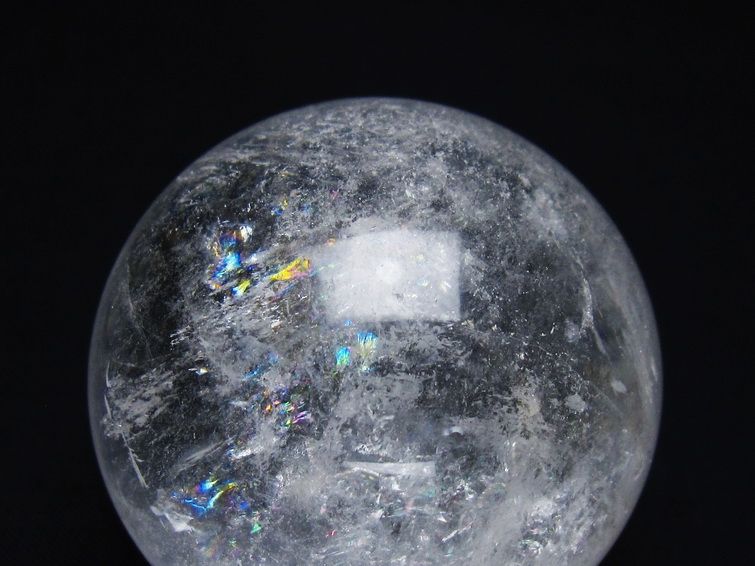 水晶 丸玉 54mm スフィア 置物 水晶玉 一点物 151-8951