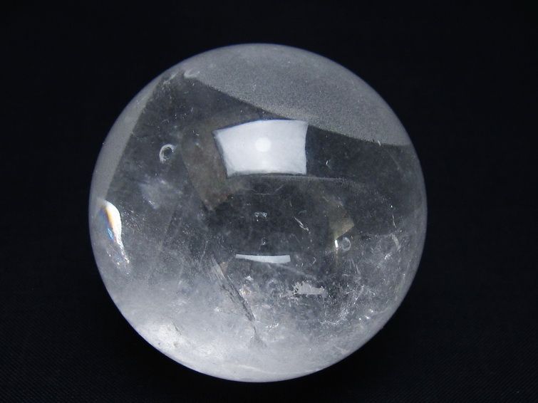 水晶 丸玉 55mm スフィア 置物 水晶玉 一点物 151-8952 【sold out】