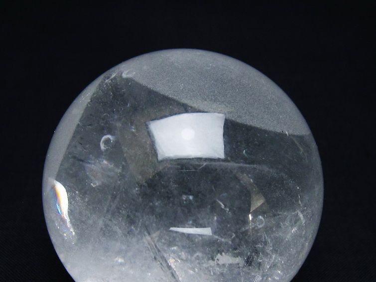 水晶 丸玉 55mm スフィア 置物 水晶玉 一点物 151-8952 【sold out】