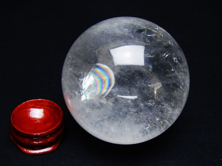水晶 丸玉 55mm スフィア 置物 水晶玉 一点物 151-8955 – 天然石